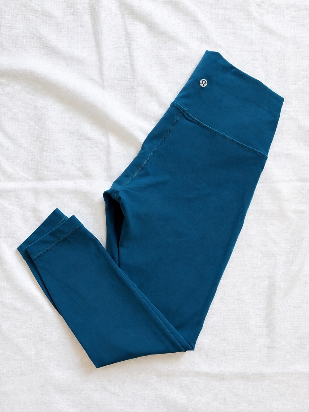 Lululemon Wunder Train High-Rise Tight 25” Submarine Teal Size 8